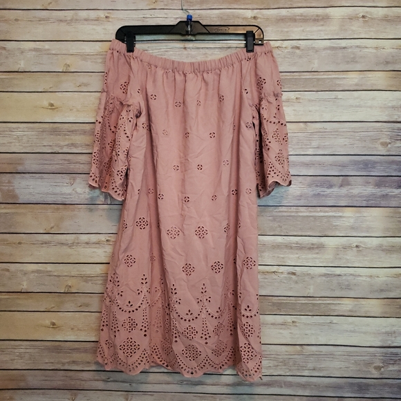 Madewell Eyelet Boho Dress Size 4 NWT - Picture 2 of 2